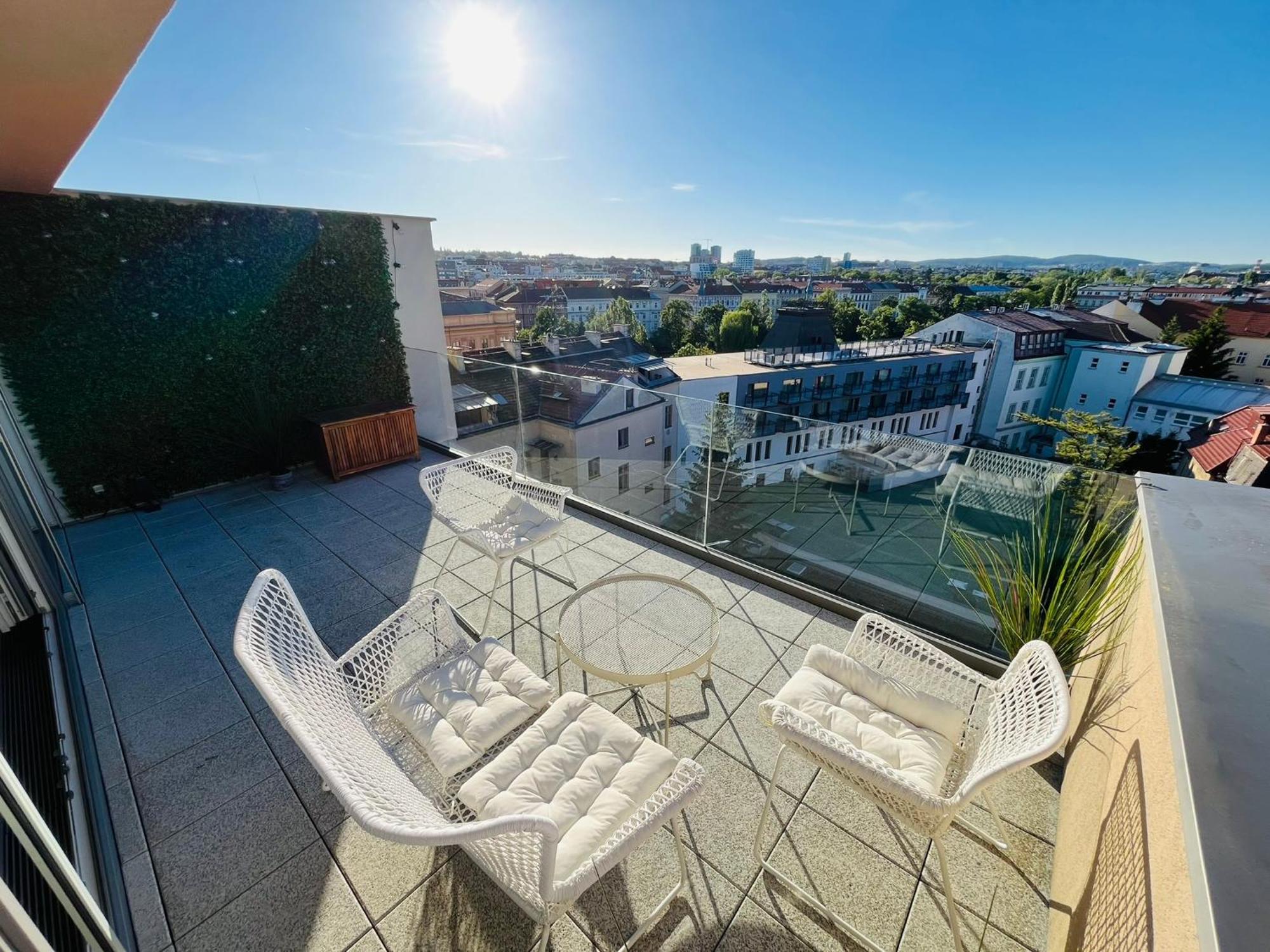 Brno City Center Apartment With Parking And A Big Terrace Экстерьер фото